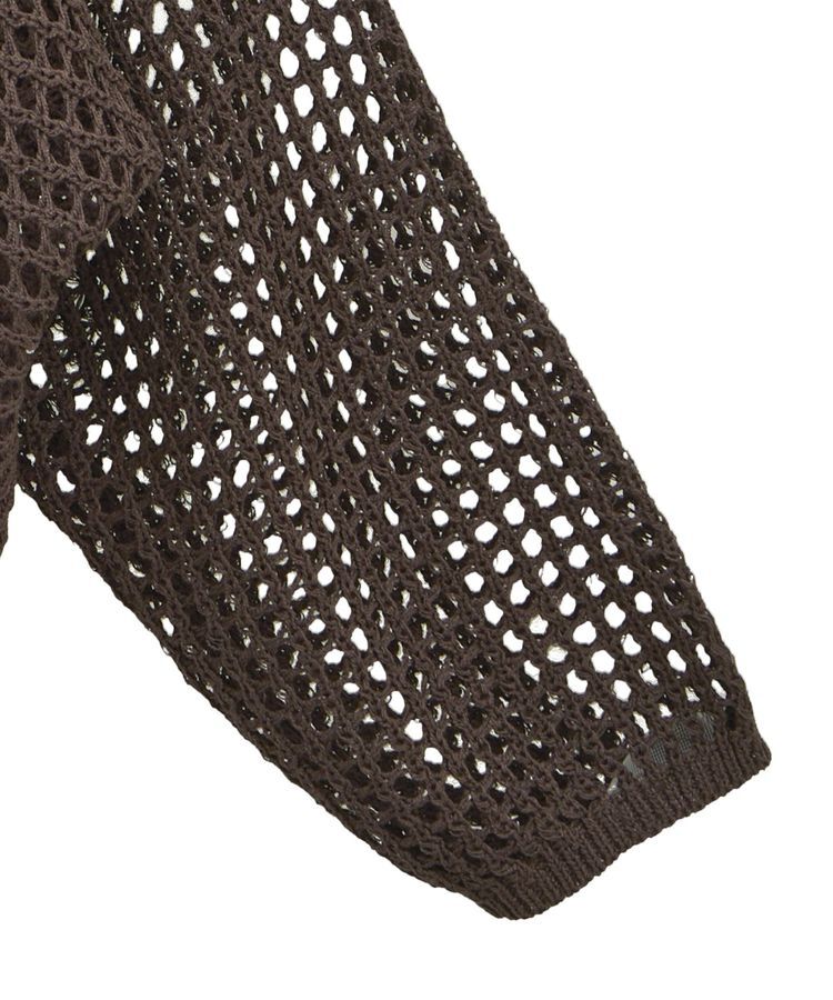 earth music&ecology「SET2点メッシュニットカーディガン＋ビスチェ」|カーディガン|