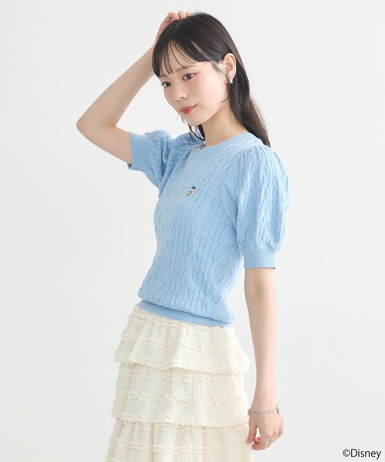 earth music&ecology「<Disney>松本セイジ 刺繍ニット」|ニット・セーター|