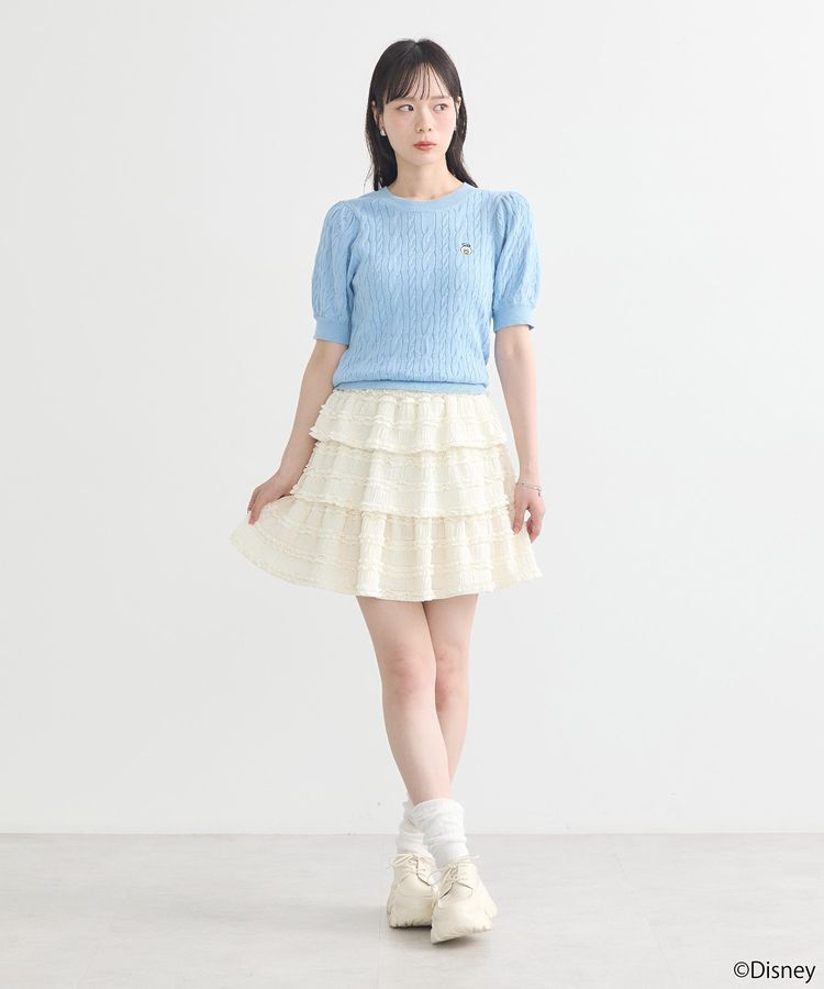 earth music&ecology「<Disney>松本セイジ 刺繍ニット」|ニット・セーター|