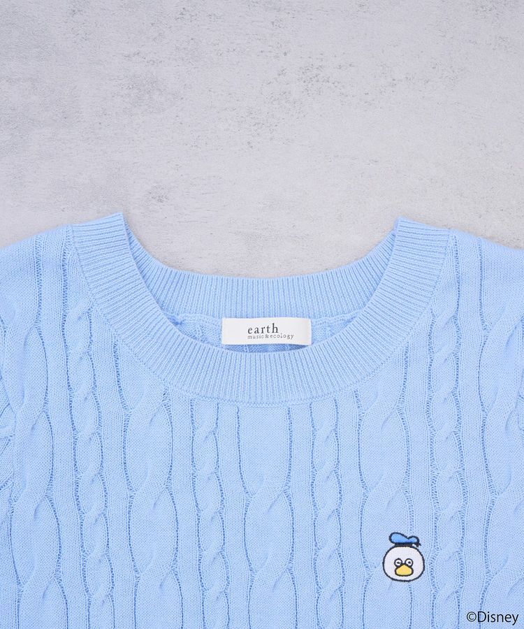 earth music&ecology「<Disney>松本セイジ 刺繍ニット」|ニット・セーター|