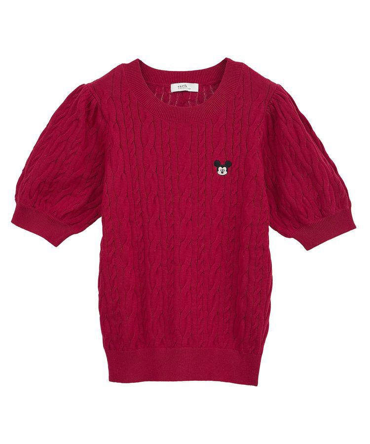 earth music&ecology「<Disney>松本セイジ 刺繍ニット」|ニット・セーター|