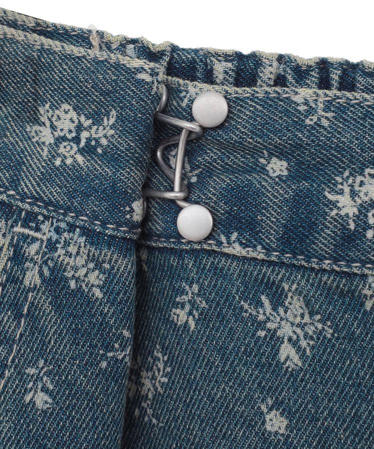 earth music&ecology「タックホックデニムパンツ」|デニム|