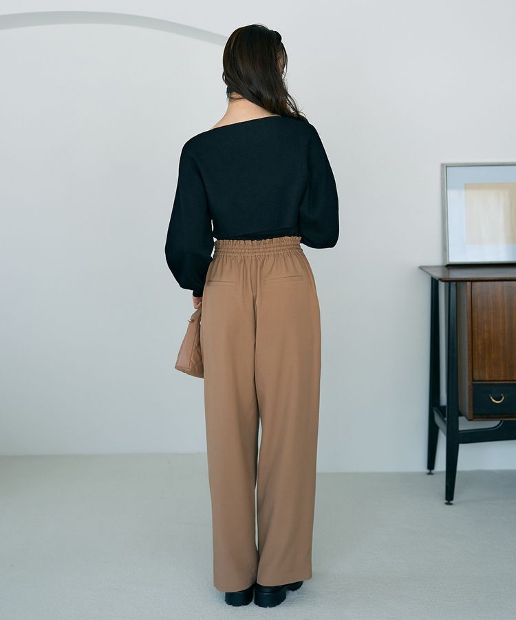 earth music&ecology「リラックスワイドパンツ」|その他|