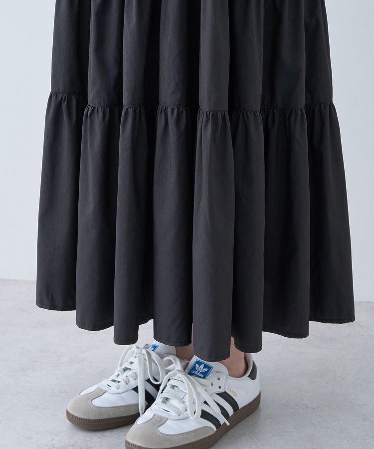 earth music&ecology「ドロストシャーリングキャミワンピース」|ワンピース|