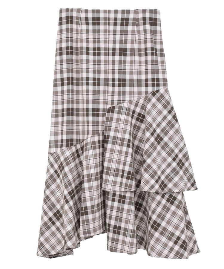 earth music&ecology「ティアードイレヘムスカート」|フレア|