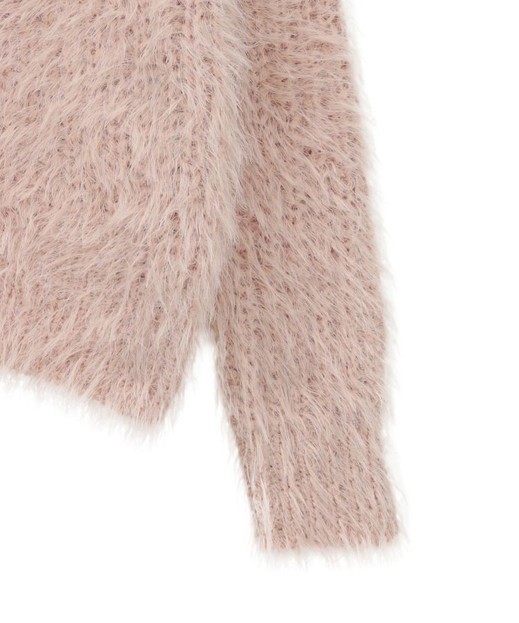 AMERICAN HOLIC「シャギーニットクルーネックカーディガン」|カーディガン|