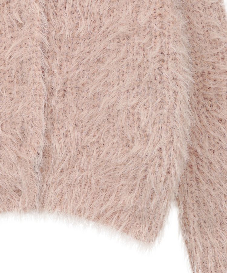 AMERICAN HOLIC「シャギーニットクルーネックカーディガン」|カーディガン|