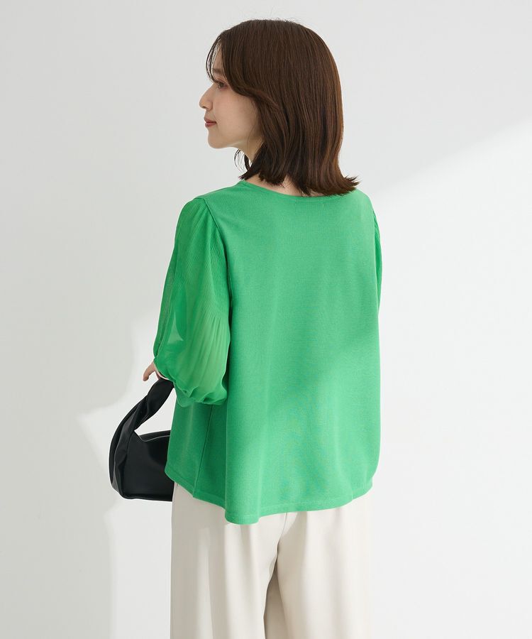 Green Parks「マジョリカスリーブプルオーバー」|Tシャツ・カットソー|