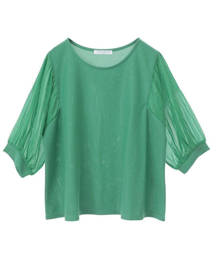 Green Parks「マジョリカスリーブプルオーバー」|Tシャツ・カットソー|