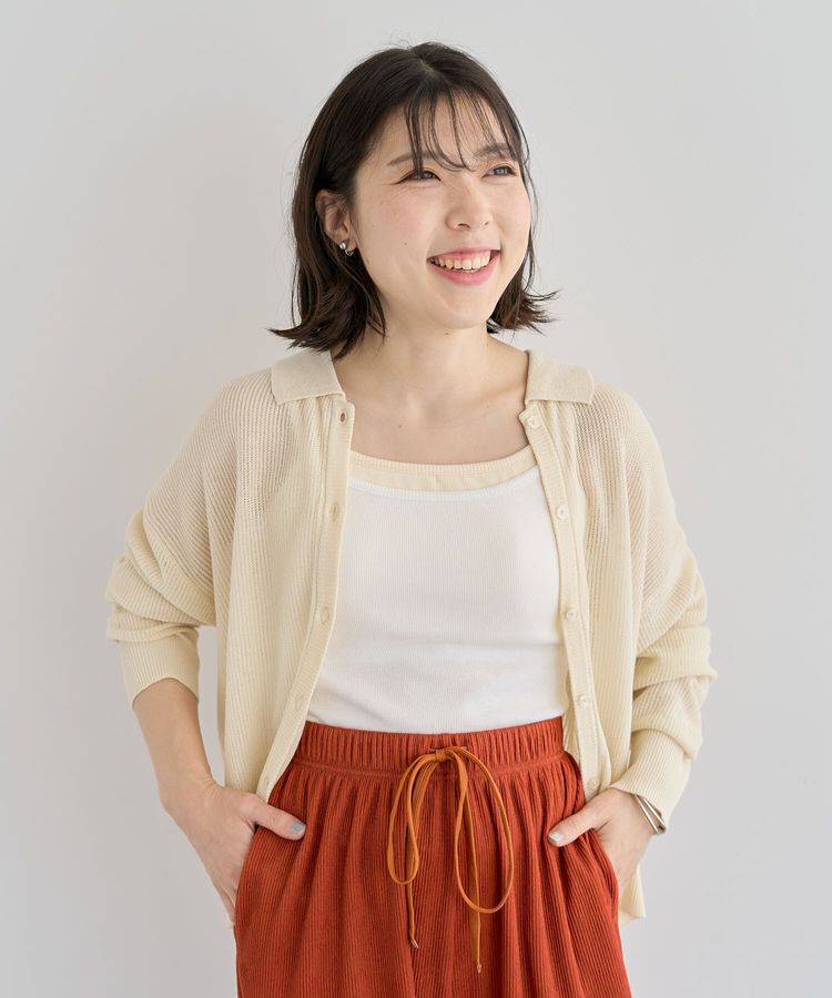 Green Parks「・Petit Fleur レイヤードキャミ(カップ付)」|インナー|