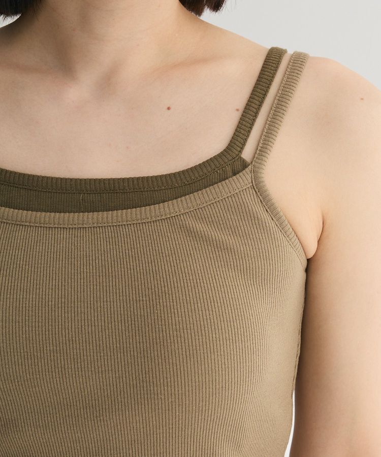 Green Parks「・Petit Fleur レイヤードキャミ(カップ付)」|インナー|