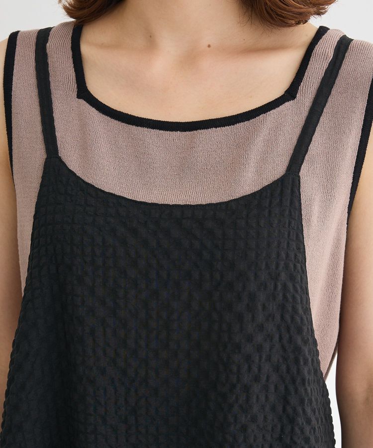 Green Parks「・Petit Fleur フリルティアードキャミワンピ」|ワンピース|