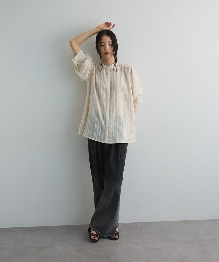 AnriettMusee「2WAYボウタイバルーンスリーブブラウス」|シャツ・ブラウス|