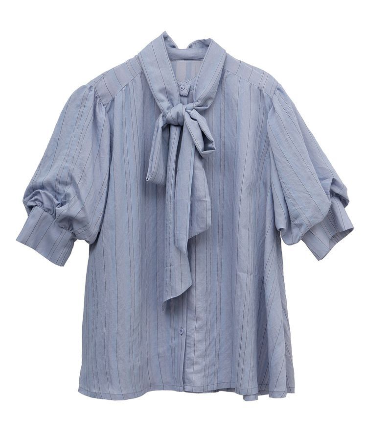 AnriettMusee「2WAYボウタイバルーンスリーブブラウス」|シャツ・ブラウス|