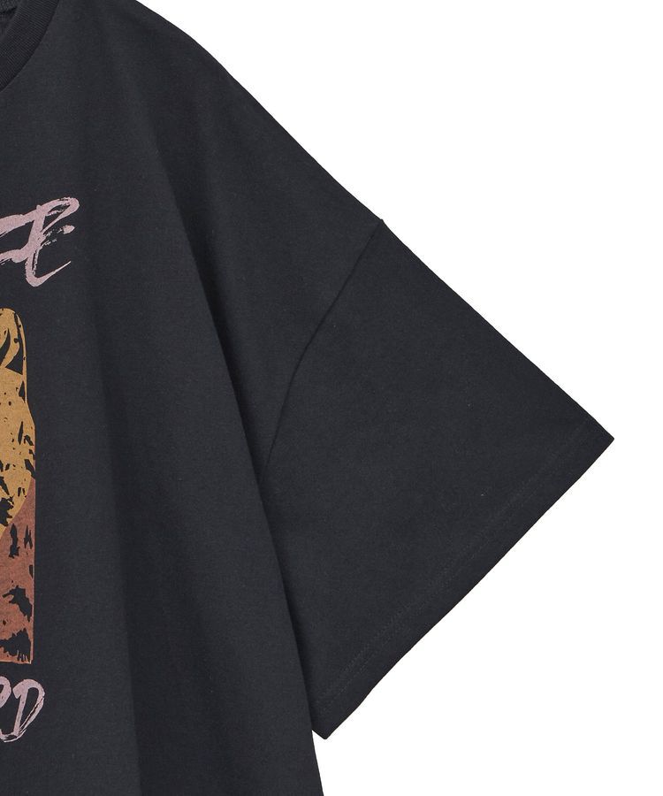 Green Parks「・DOUBLE FLAGS レオパードプリントTEE」|Tシャツ・カットソー|