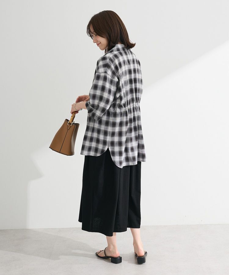 armonia「チェック5分袖ジャケット」|テーラードジャケット|