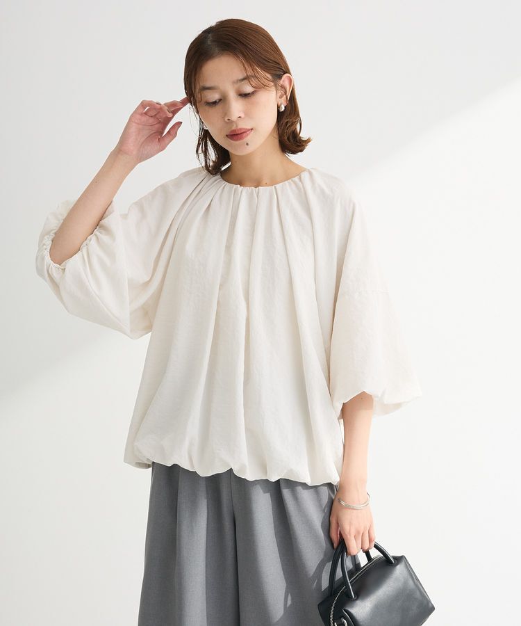 Green Parks「・ELENCARE DUE バルーンブラウス」|シャツ・ブラウス|