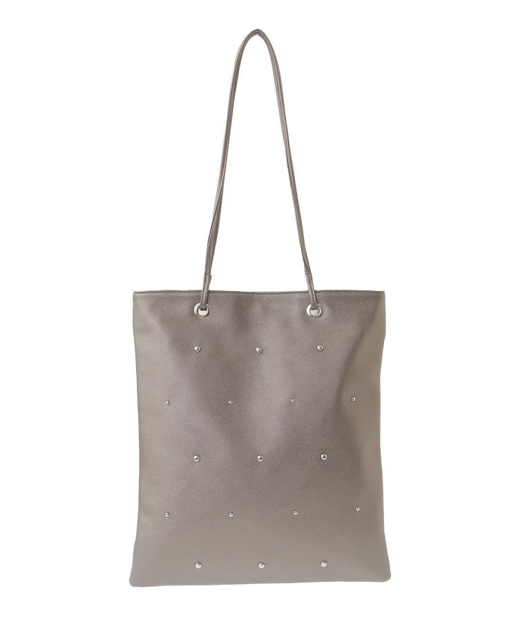 armonia「andmikka.スタッズ付A4トートバッグ」|トートバッグ|