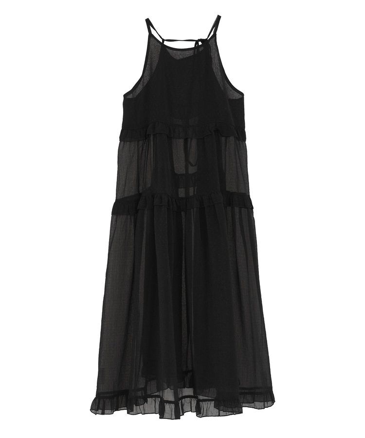 Green Parks「・Petit Fleur シアーティアードキャミワンピ」|ワンピース|