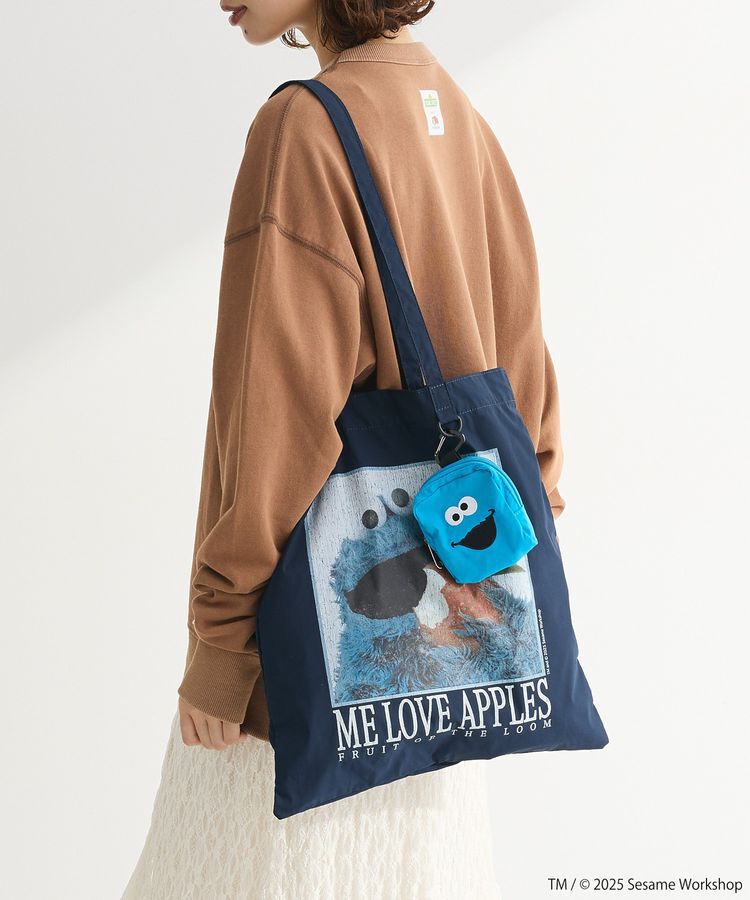 Green Parks「セサミストリートミーツオブザルーム バッグ」|トートバッグ|Navy