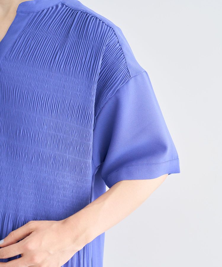 armonia「マジョリカプリーツスキッパーブラウス」|シャツ・ブラウス|