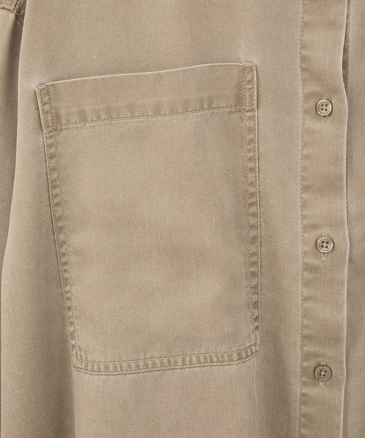 Green Parks「裾フリンジヴィンテージ風シャツ」|シャツ・ブラウス|