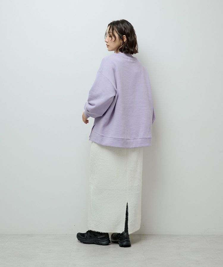 Green Parks「リブドッキング裏起毛プルオーバー」|スウェット・ジャージ|