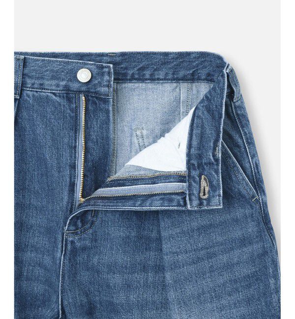 allureville「デニムテーパードパンツ」|デニム|