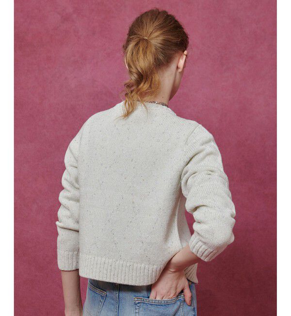 LOULOU WILLOUGHBY「【LOULOU WILLOUGHBY】GRAINYラメカーディガン」|カーディガン|