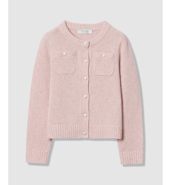 LOULOU WILLOUGHBY「【LOULOU WILLOUGHBY】GRAINYラメカーディガン」|カーディガン|