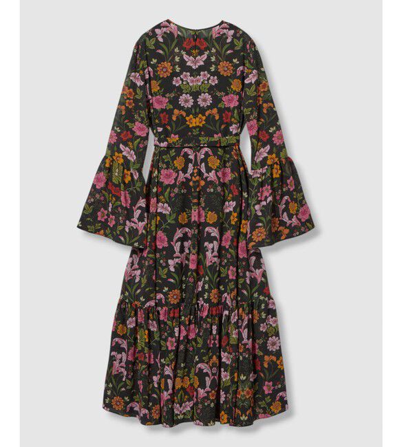 LOULOU WILLOUGHBY「【LOULOU WILLOUGHBY】シンメトリーフラワープリントワンピース」|ワンピース|