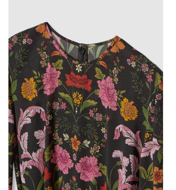 LOULOU WILLOUGHBY「【LOULOU WILLOUGHBY】シンメトリーフラワープリントワンピース」|ワンピース|