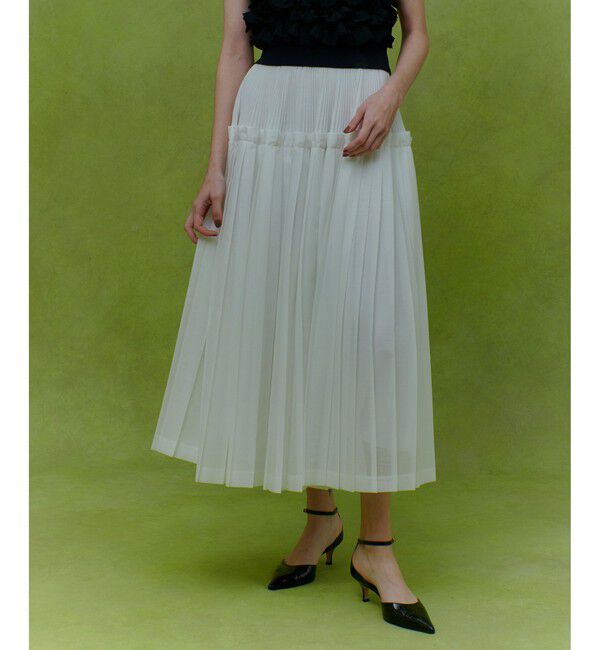 LOULOU WILLOUGHBY「【LOULOU WILLOUGHBY】カールマイヤープリーツスカート」|スカート|