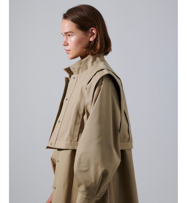 allureville「4WAYスタンドロングコート」|ダッフルコート|