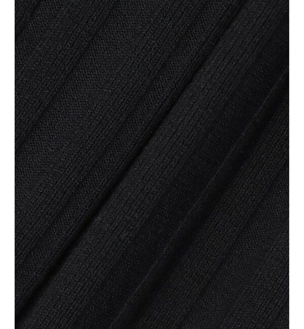 allureville「ストライプモックネックレス プルオーバー」|ニット・セーター|