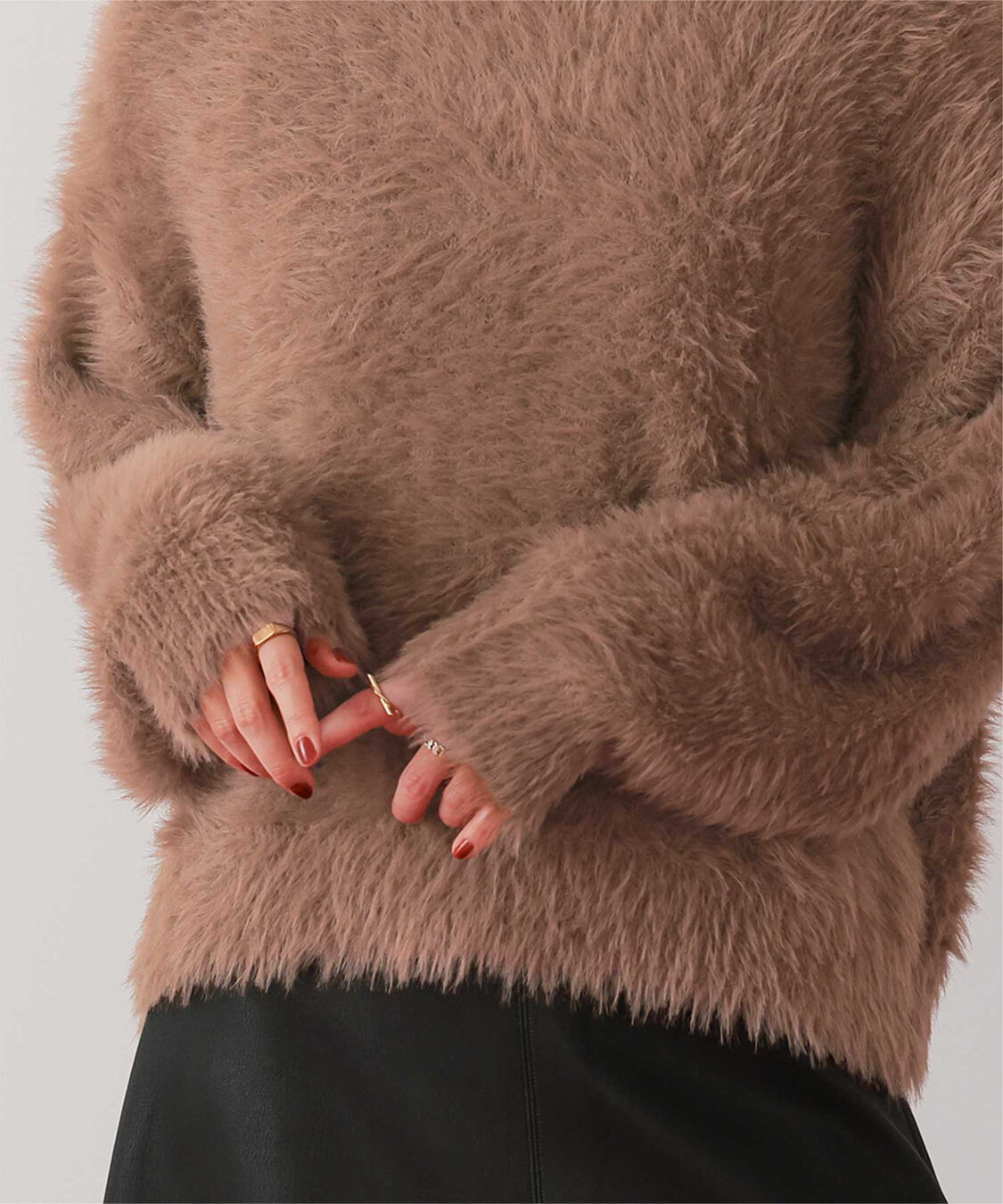 ur's「シャギーオーバーサイズニット」|ニット・セーター|