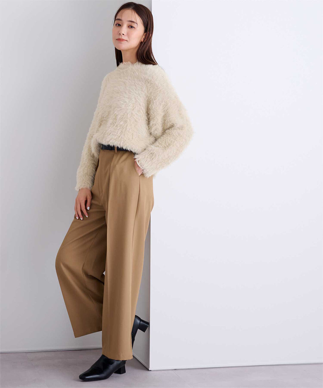 ur's「シャギーオーバーサイズニット」|ニット・セーター|