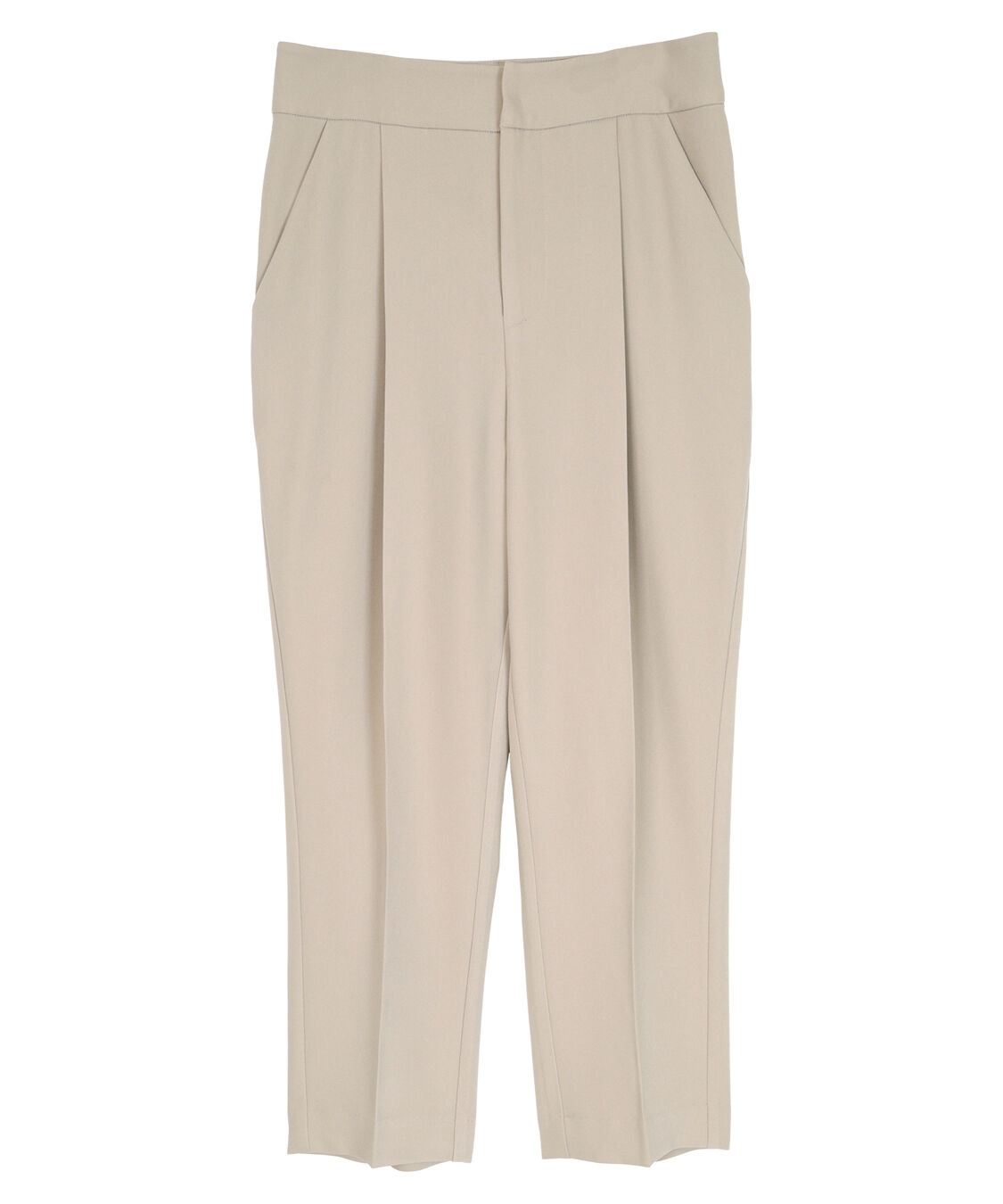 ur's「1タックセンタープレスコクーンパンツ」|スラックス|