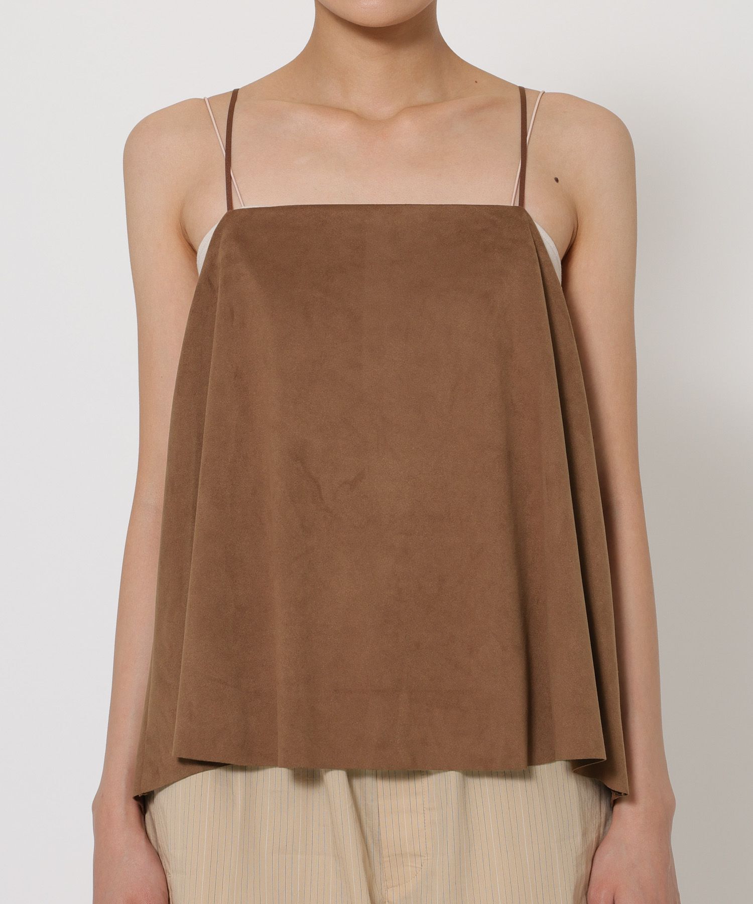 BABYLONE「スエードキャミ」|キャミソール|