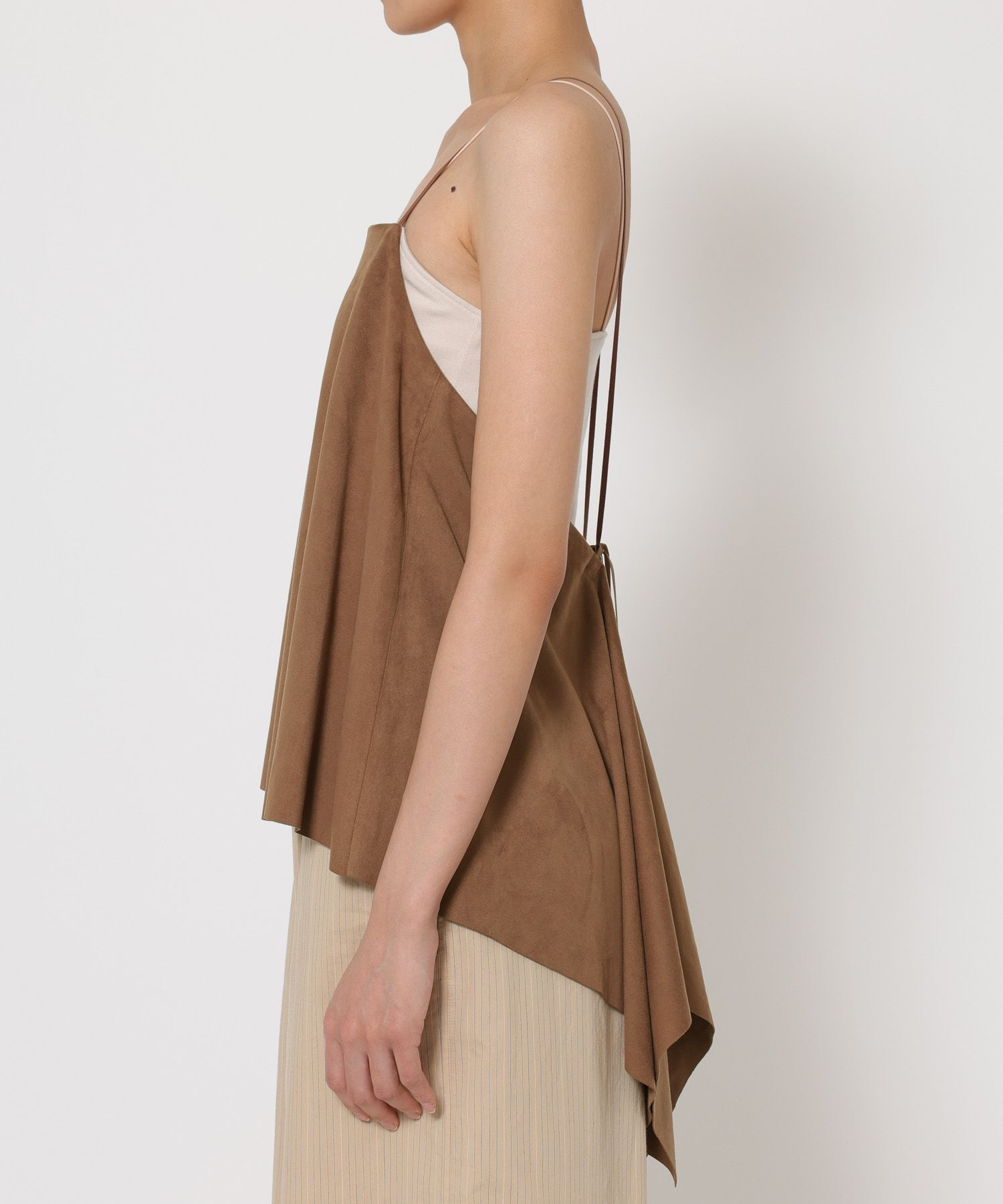 BABYLONE「スエードキャミ」|キャミソール|