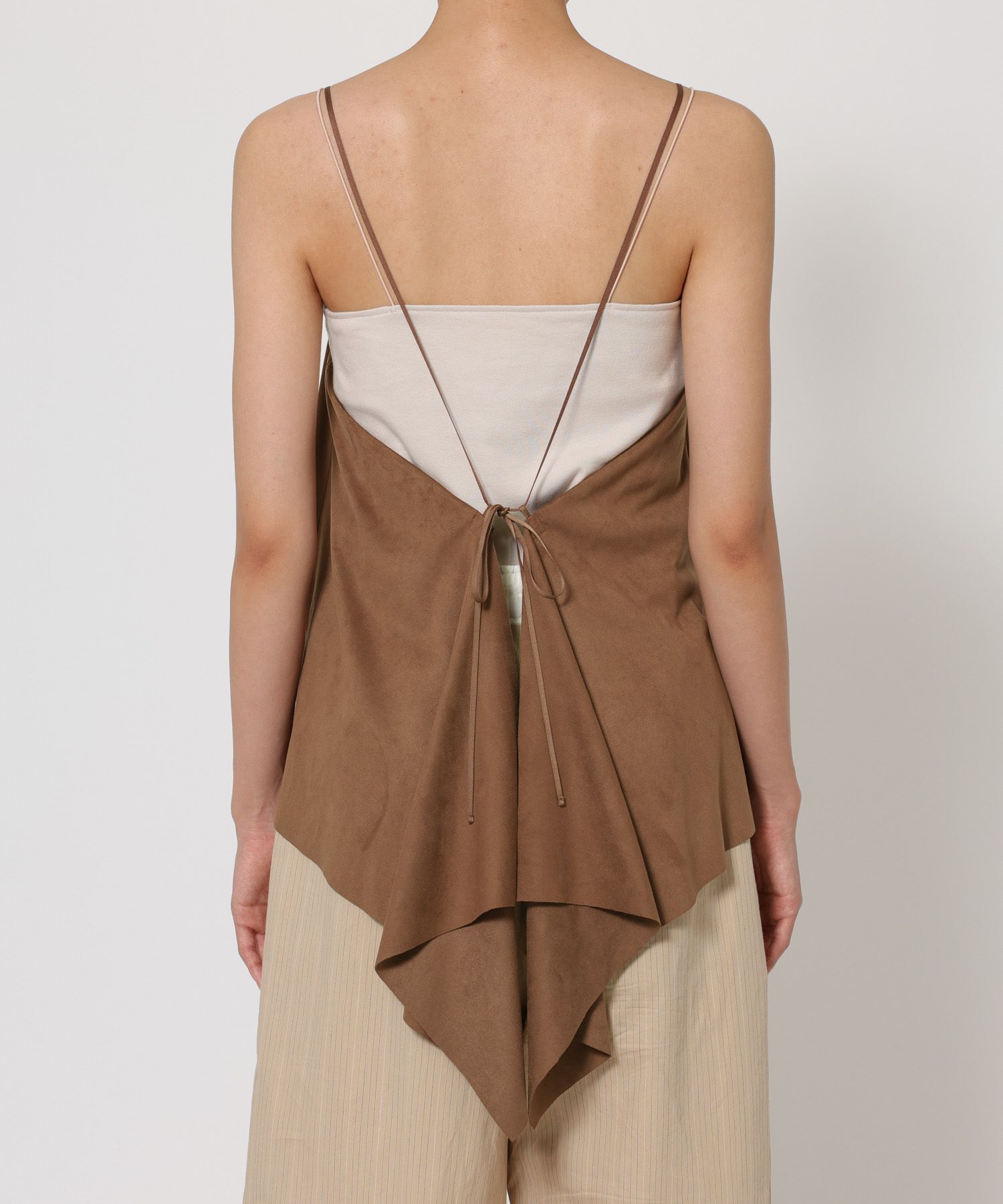 BABYLONE「スエードキャミ」|キャミソール|