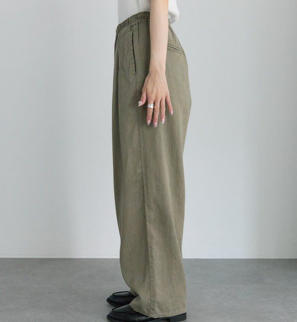  「テンセルコットンツータックパンツ」|その他|
