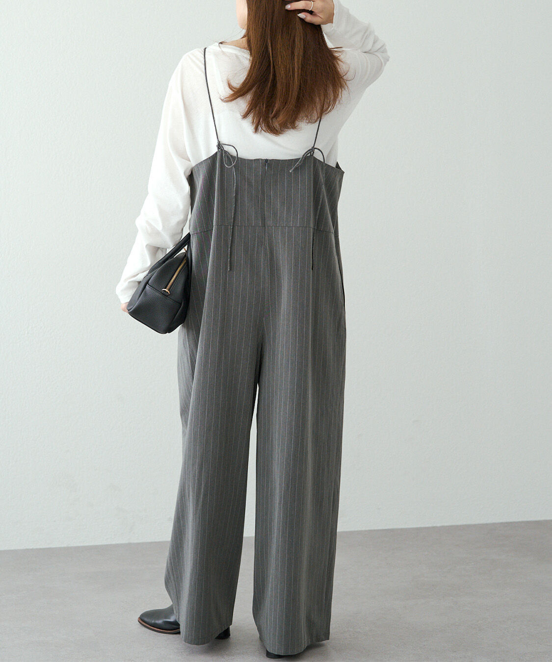  「【セットアップ対応】ツータックストレッチサロペット」|その他|