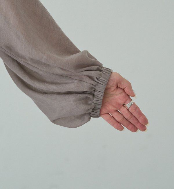  「シアーガーゼスキッパーブラウス」|シャツ・ブラウス|