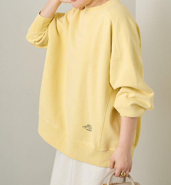  「ロゴ刺繍チュニックスウェット」|プルオーバー|