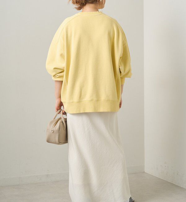  「ロゴ刺繍チュニックスウェット」|プルオーバー|