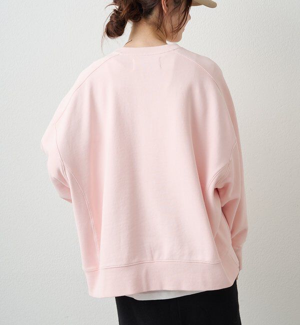  「ロゴ刺繍チュニックスウェット」|プルオーバー|