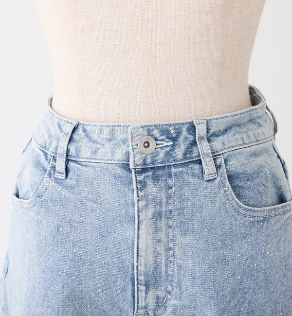  「〈S・Mサイズ展開〉ストレッチワイドデニム」|その他|