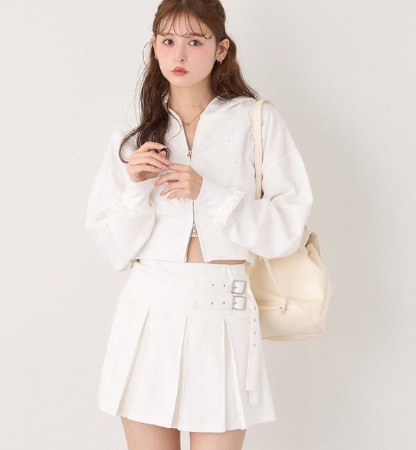  「カットミニスカート」|スカート|