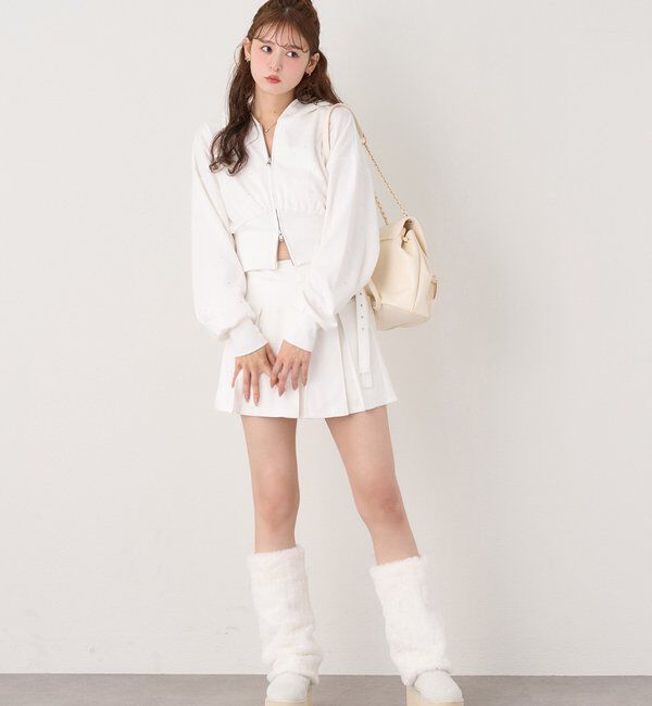  「カットミニスカート」|スカート|